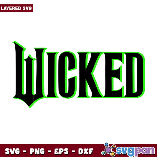 The wicked creative design svg, wicked movie svg, good witch svg