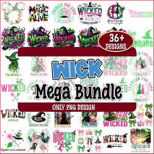 The wicked png bundle