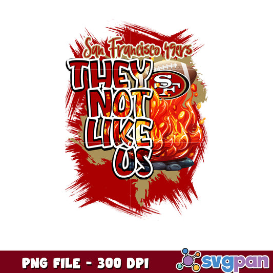 They not like us kansas city chiefs png, nfl rugby png, nfl football png