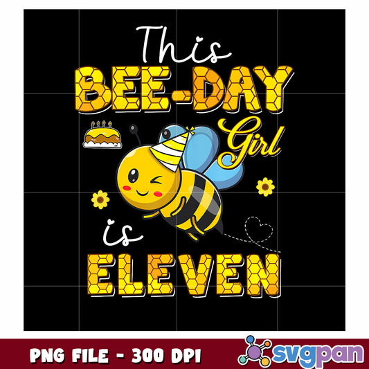 This bee day eleven png, eleven png, stranger things 5 png
