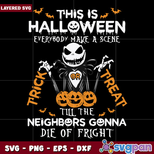 This is Halloween everybody make a scena svg, halloween toys svg, halloween autumn svg