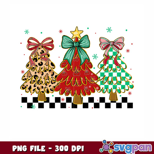 Three Christmas trees png, christmnas bell png, christmas songs png