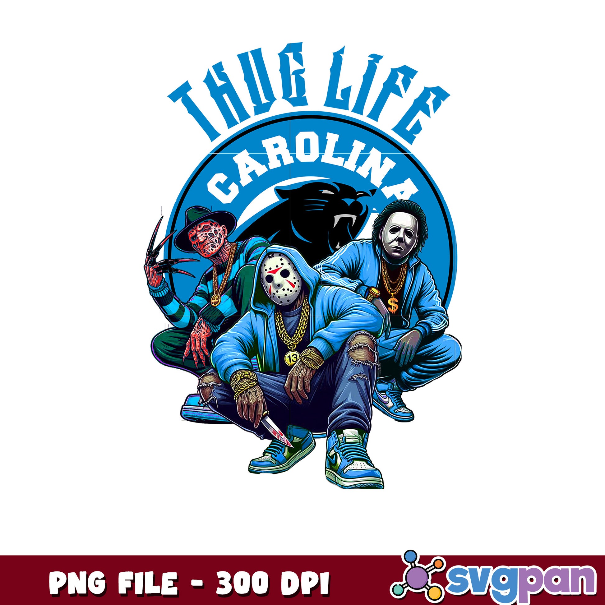 Thug life carolina panthers png, nfl games today, american football games png