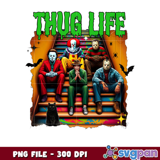 Thug life killers png, halloween background png, halloween candy png