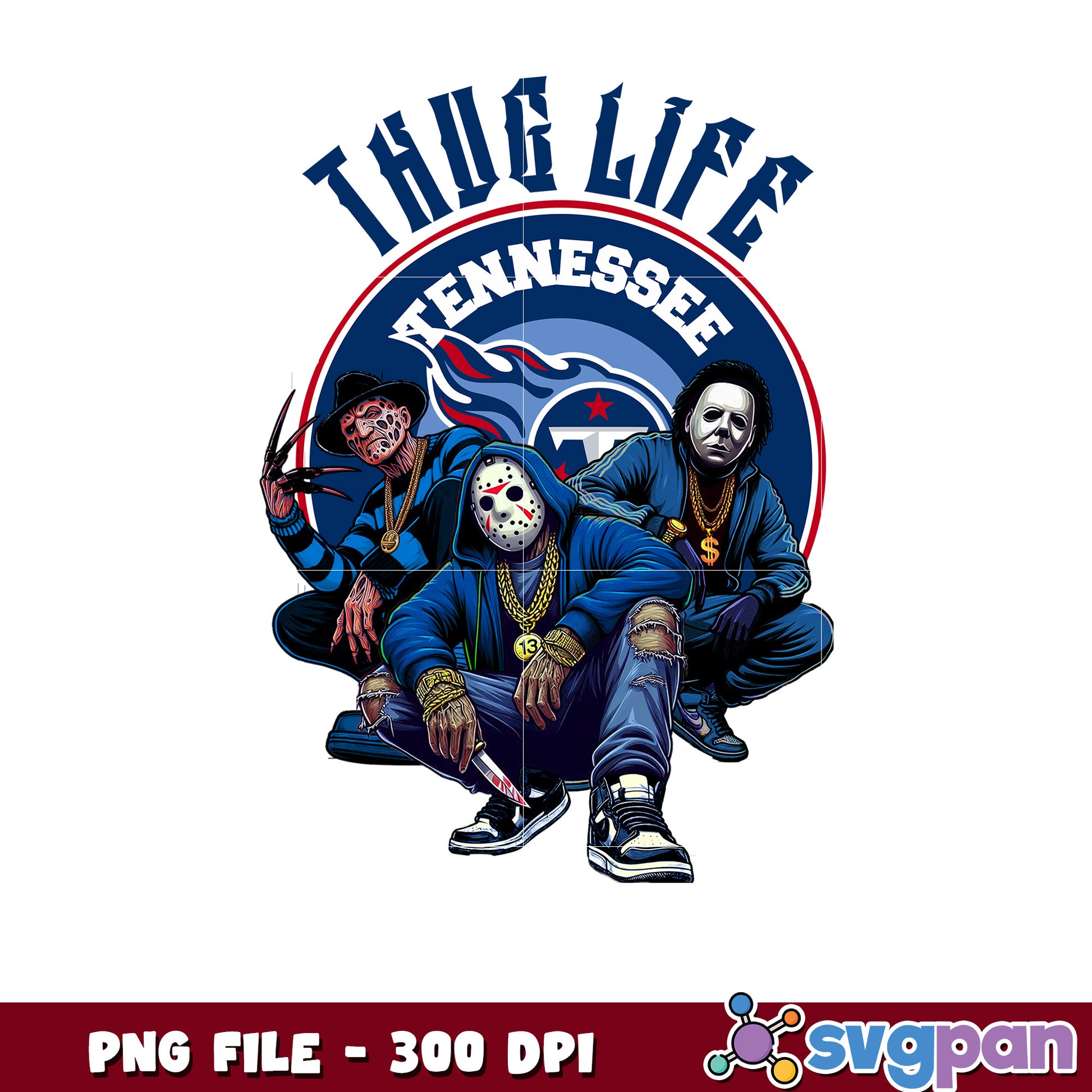 Thug life tennessee titans png, national football league png, nfl png