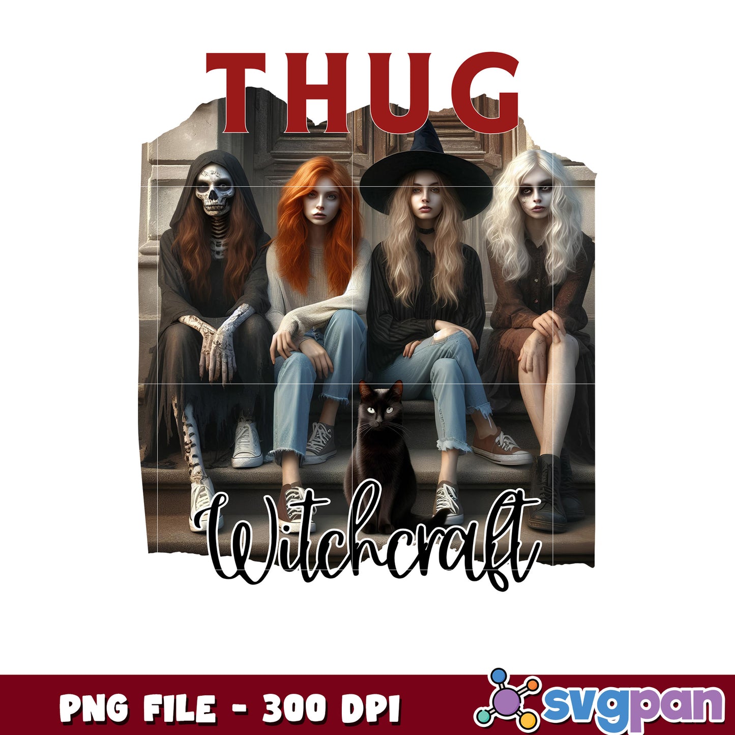 Thug witch craft png, halloween winnie the pooh png, halloween costumes png