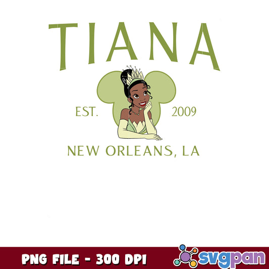 Tiana Disney Princess PNG New Orleans 2009