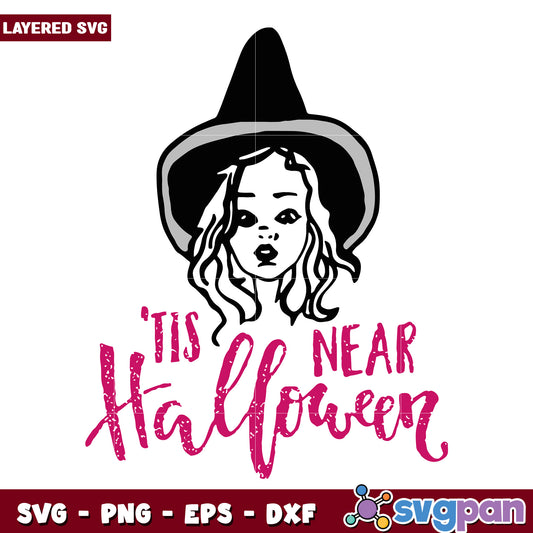 Tis  near halloween dani dennison disney svg, scary autumn svg, spooky characters svg
