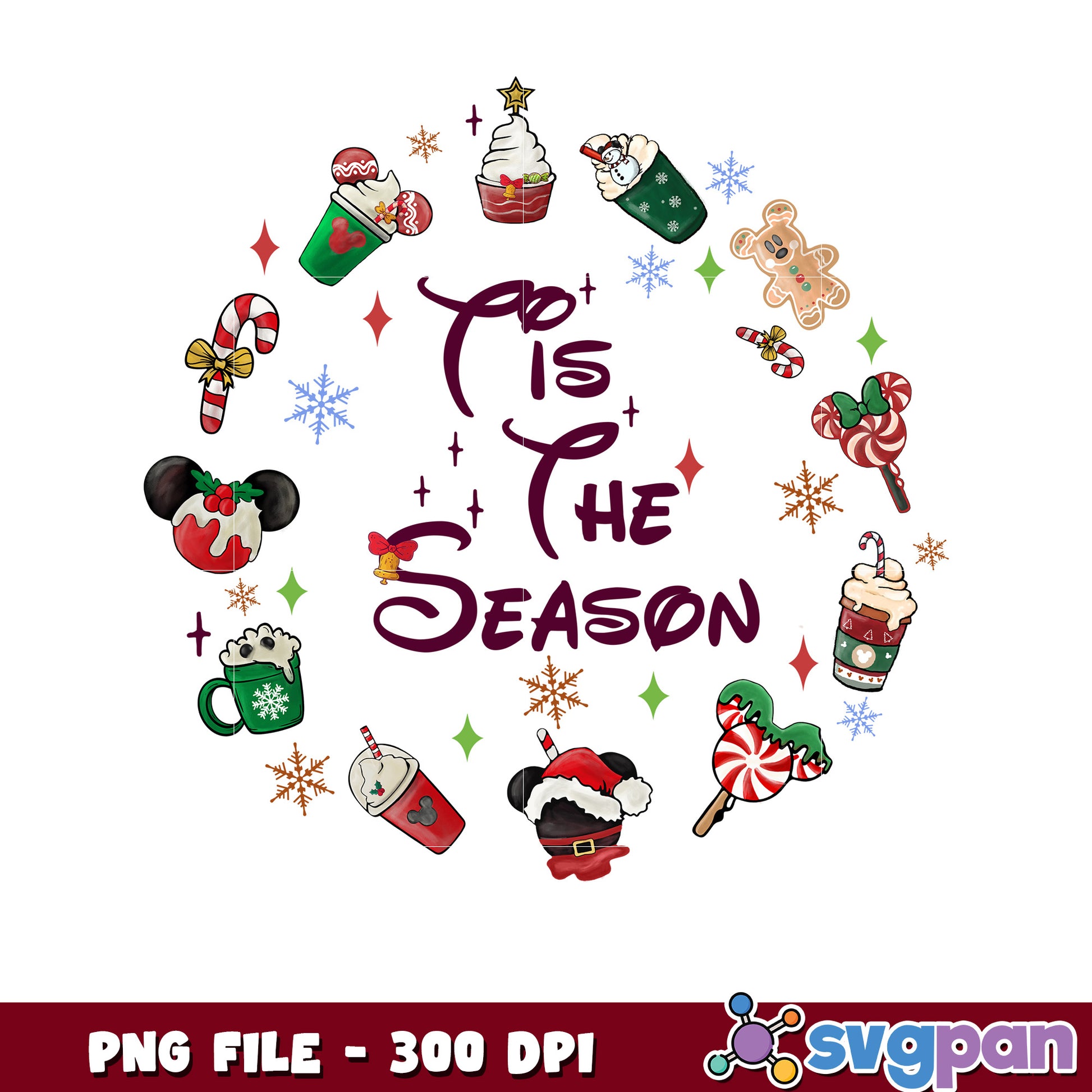 Tis the season png, chistmas png, christmas cards​ png