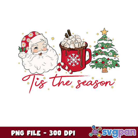 Tis the season png, christmas png, cartoon characters​ ​png