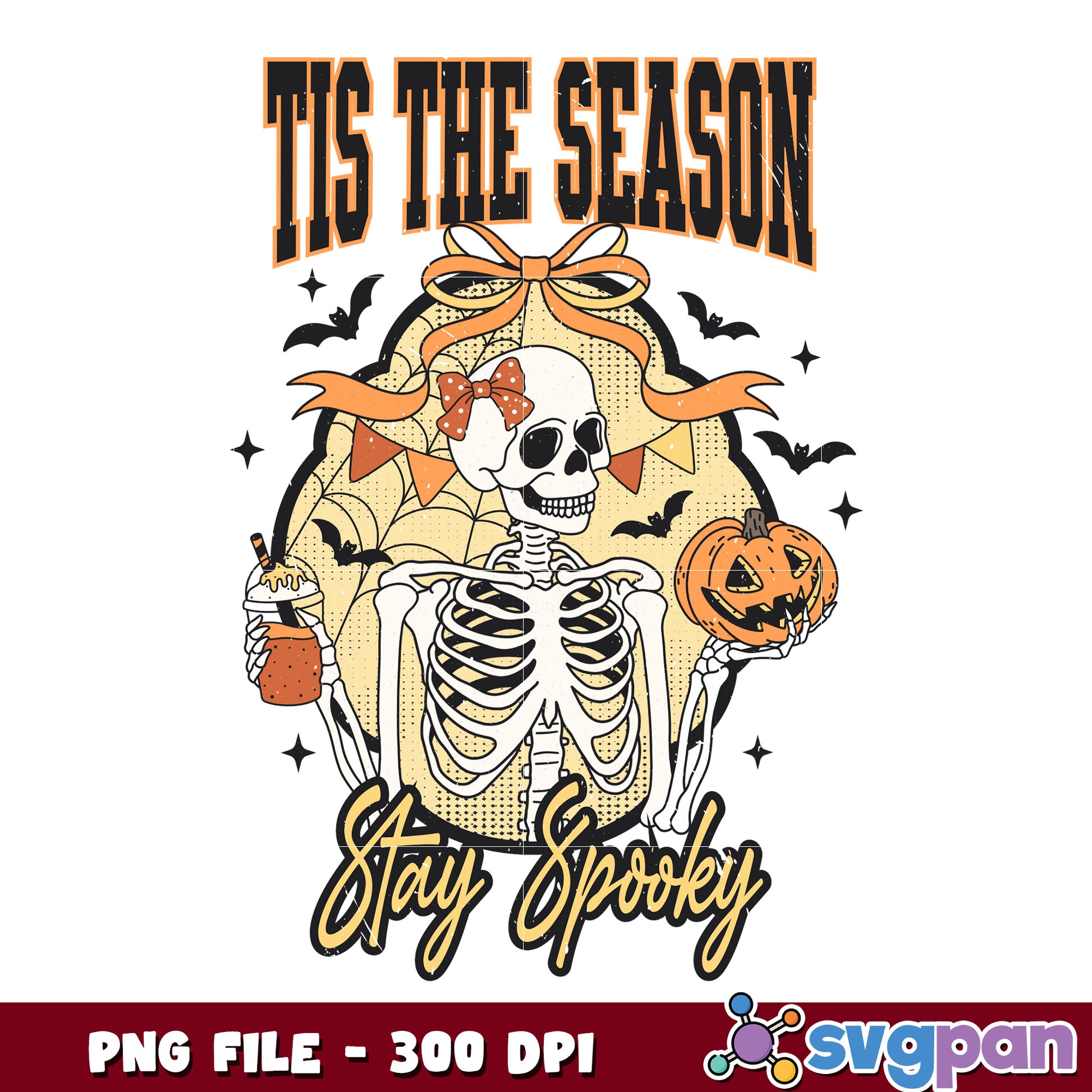 Tis the season png, halloween candy png, trick or treat png