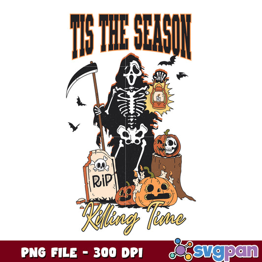 Tis the season png, halloween cartoons​ png, halloween​ decor png