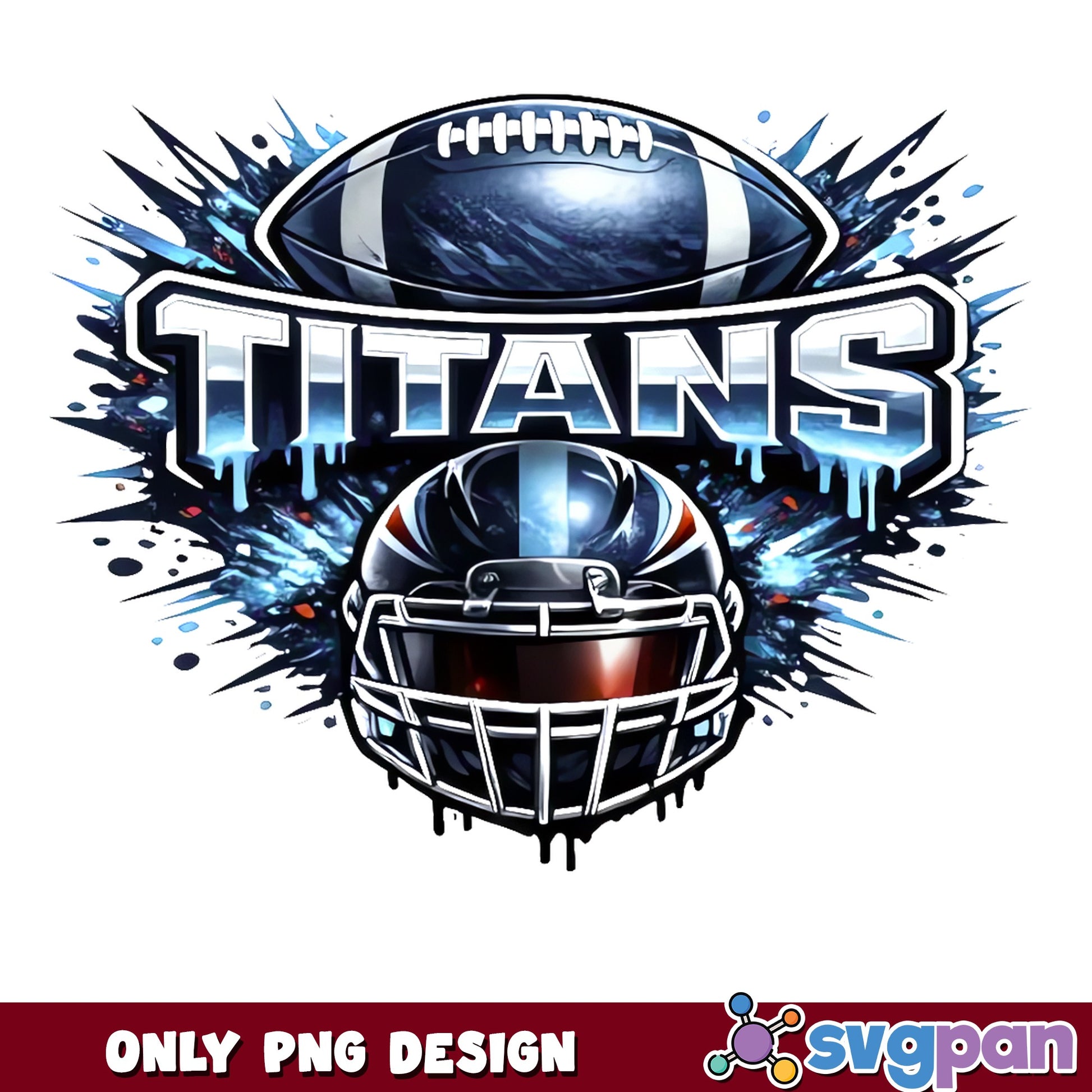 Titans Football PNG, Tennessee Titans Helmet PNG, NFL PNG