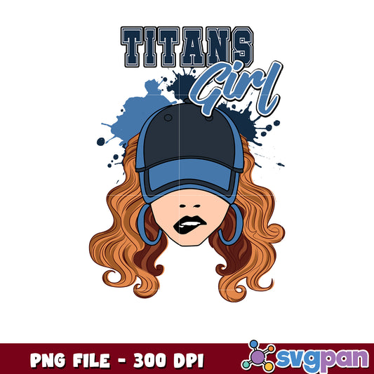 Titans girl design png, tennessee titans teams png, nfl american rugby png
