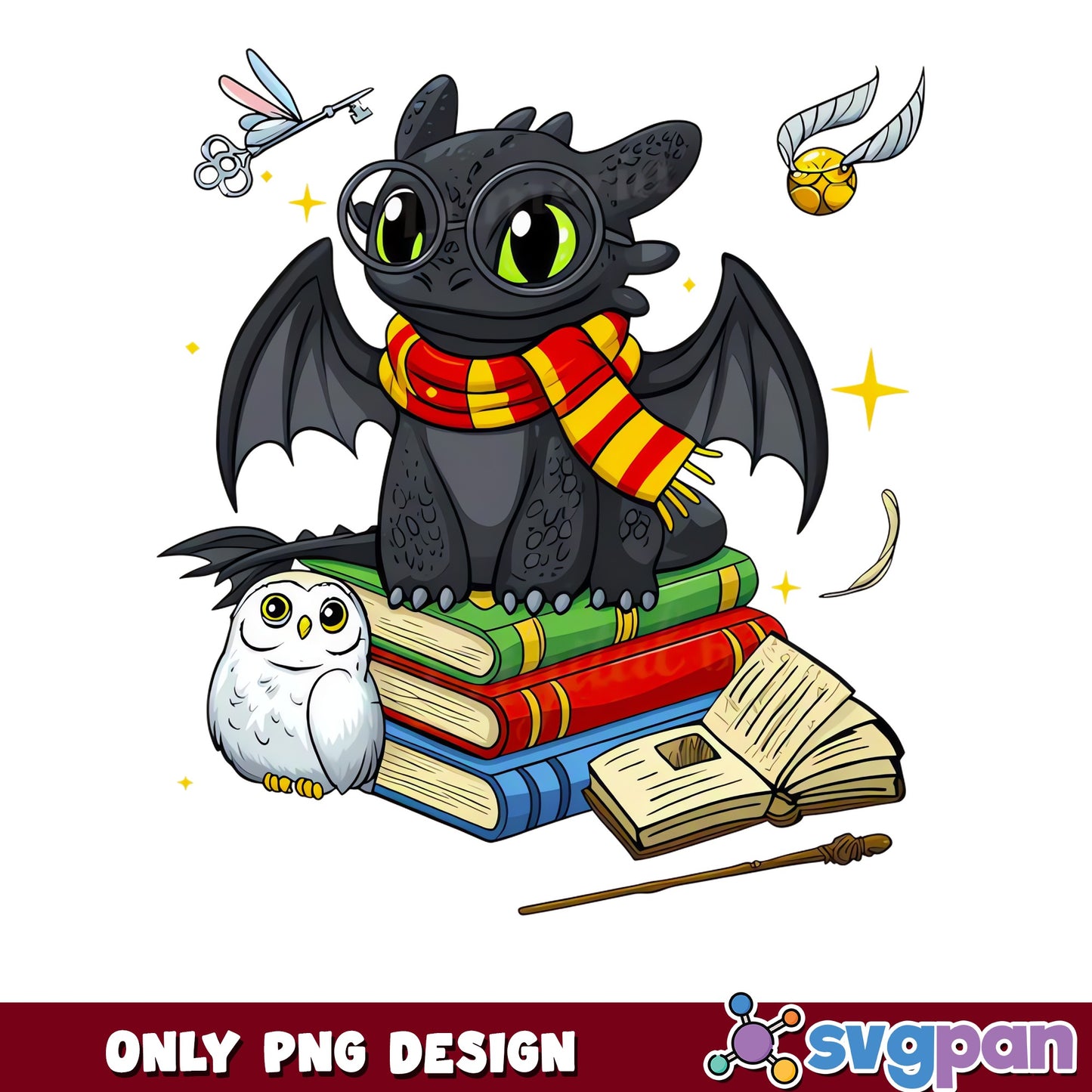 Toothless Harry Potter PNG, Night Fury Wizard Hedwig, Dragon PNG