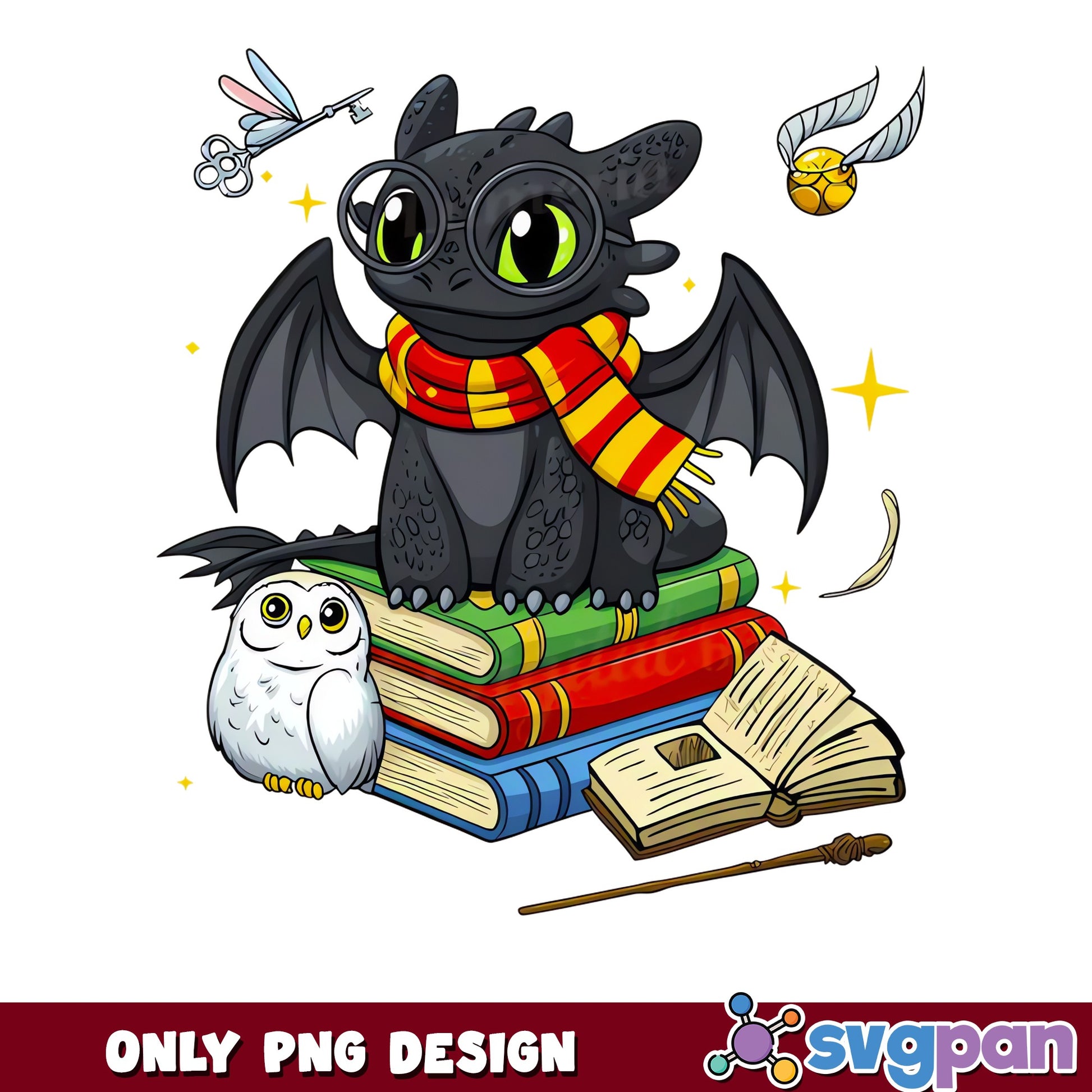 Toothless Harry Potter PNG, Night Fury Wizard Hedwig, Dragon PNG
