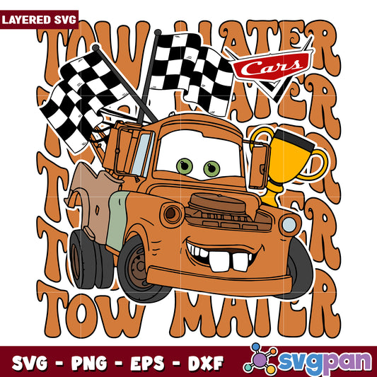 Tow matter png, cars movie png, cars characters png