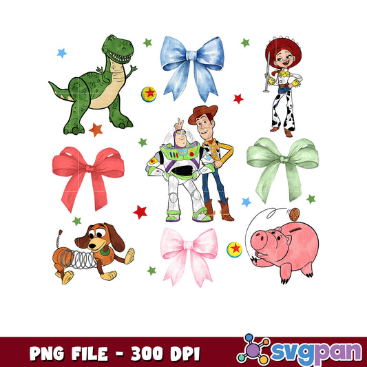 Toy Story Characters PNG Clipart