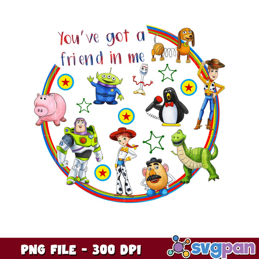 Toy Story Characters PNG Image