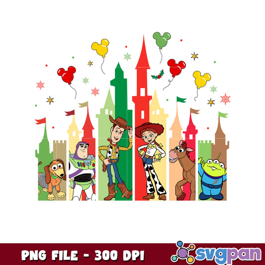 Toy Story Disney Christmas PNG