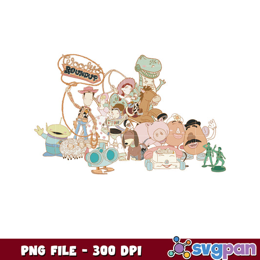 Toy Story PNG Characters Illustration