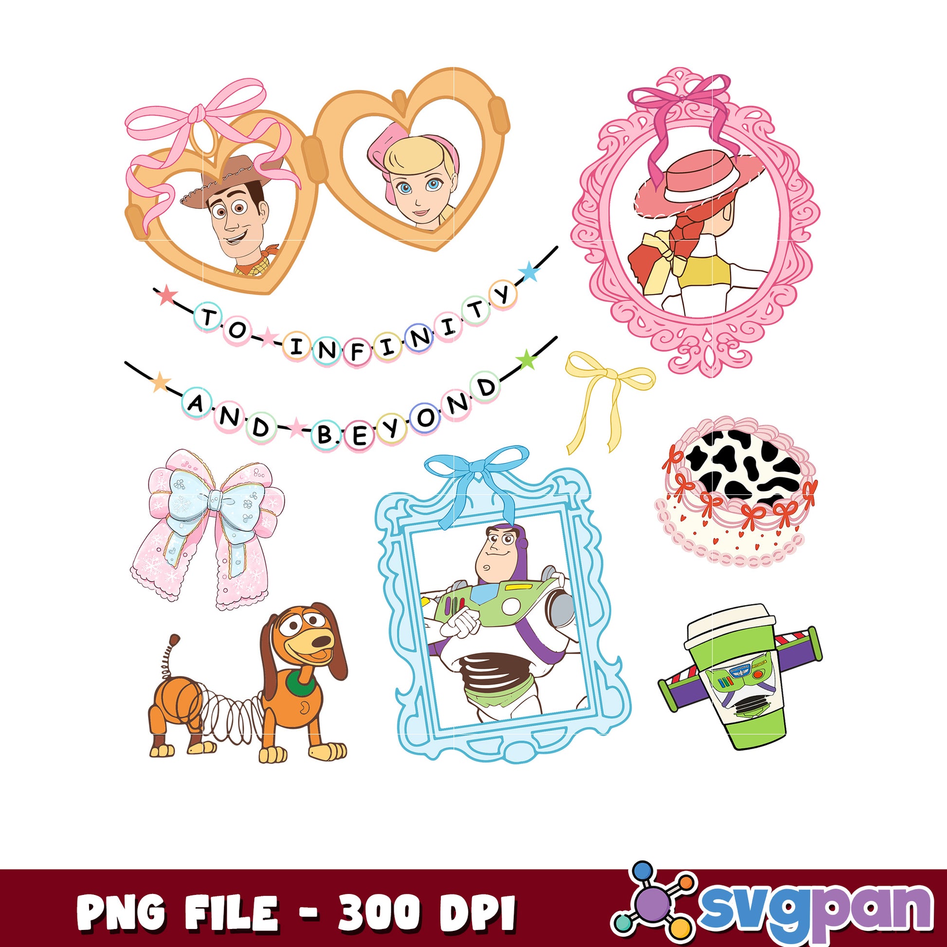 Toy Story PNG Party Decorations