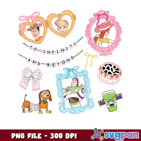 Toy Story PNG Party Decorations