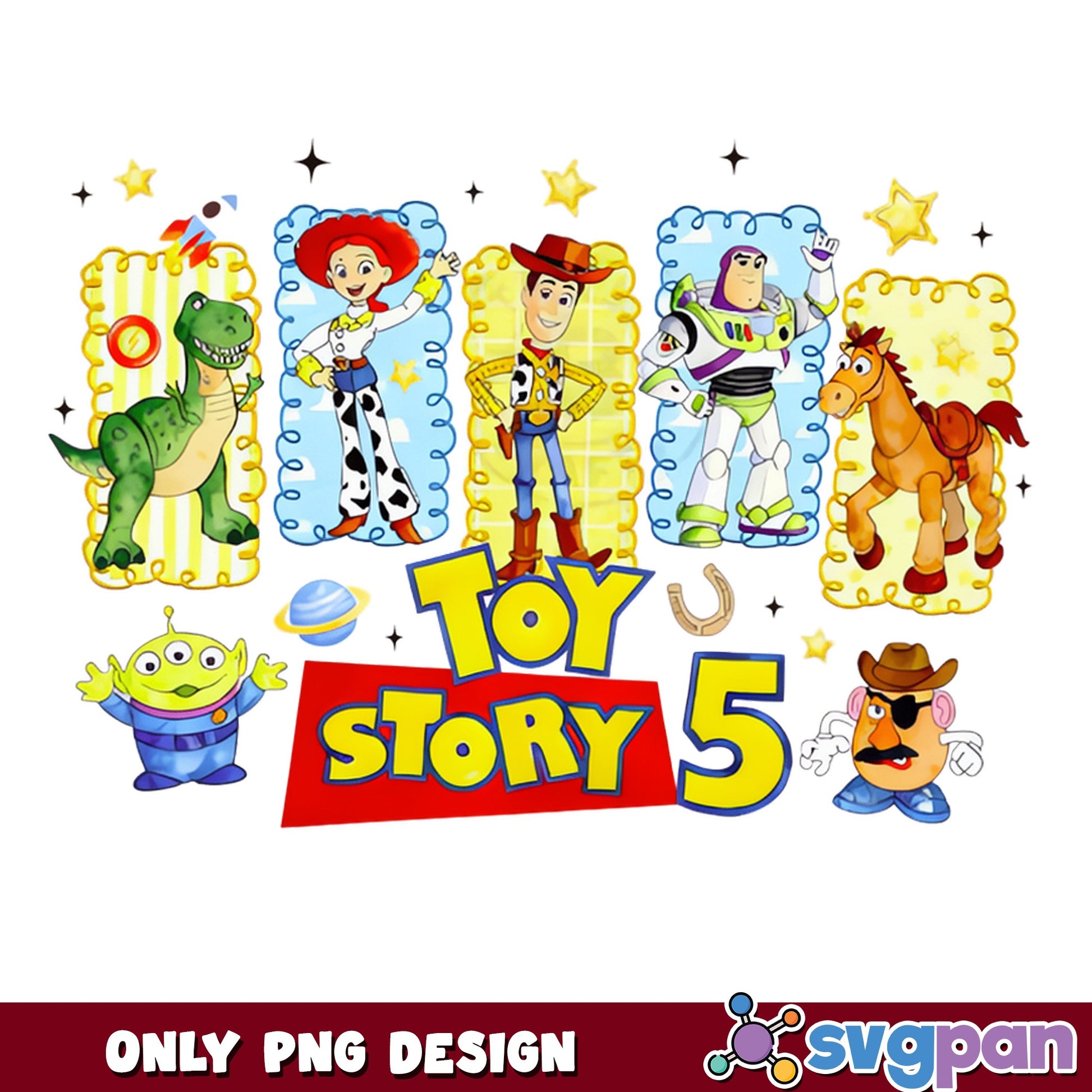 Toy Story 5 Characters PNG, Woody Buzz Lightyear PNG, Disney PNG