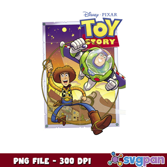 Toy story design png, disney plus png, disney toy story png