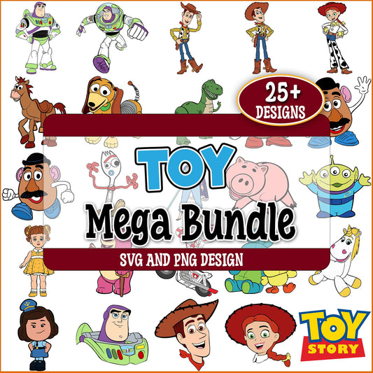 Toy story disney svg bundle