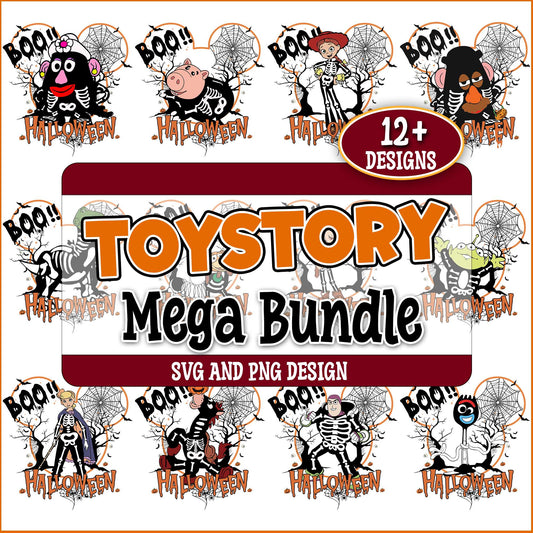Toy story halloween edition svg bundle