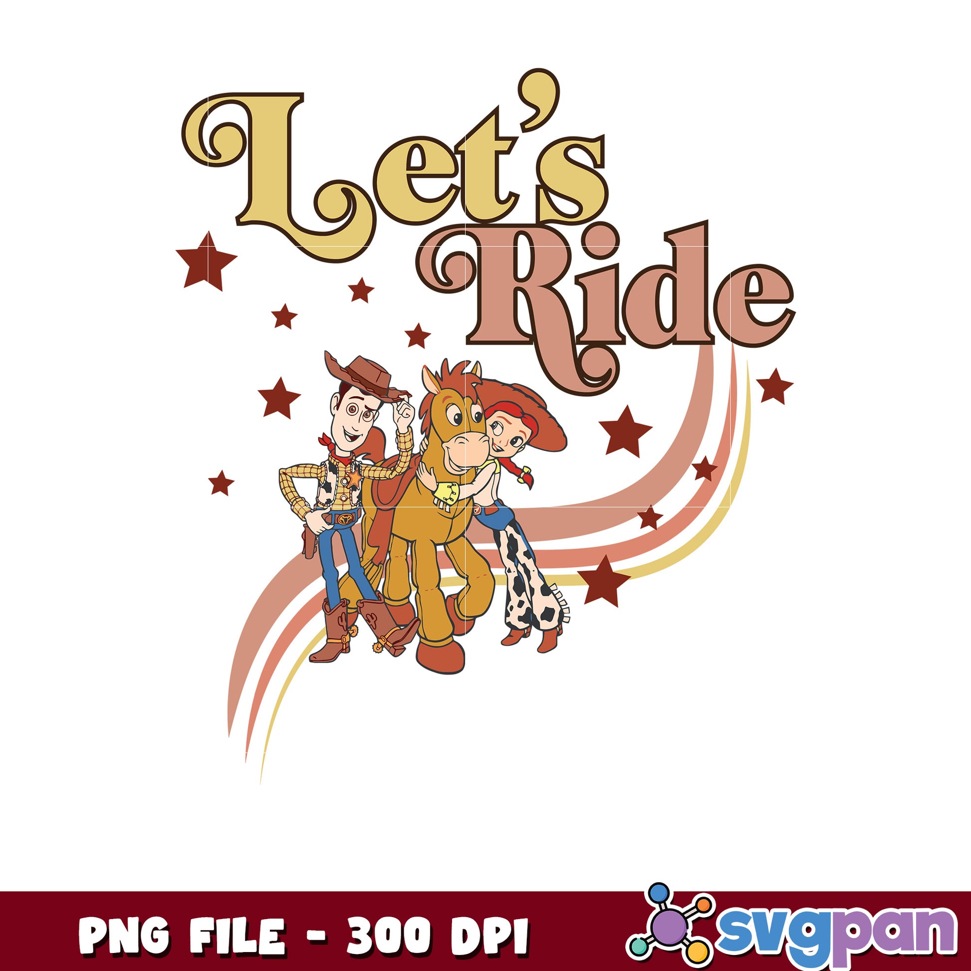 Toy story let's ride png, let's ride toy story png, toy story woody and buzz let's ride png