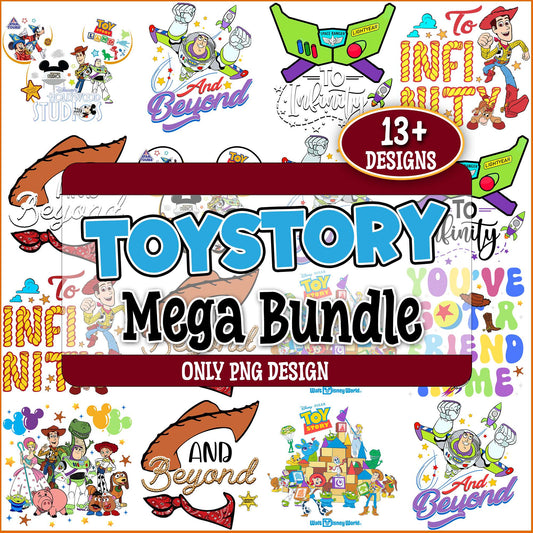 Toy story vintags png bundle