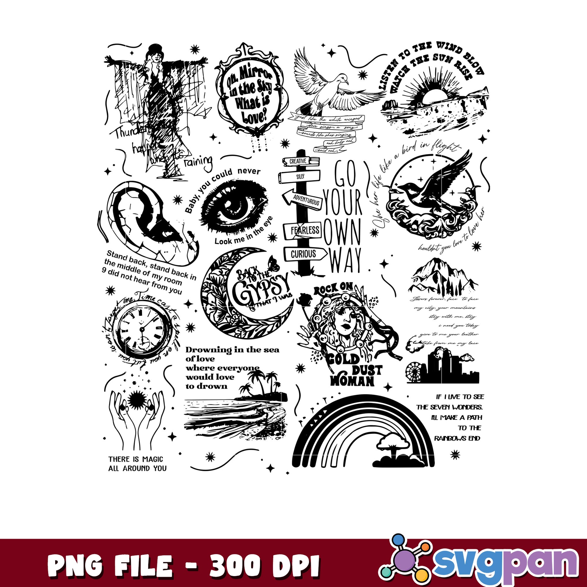 Tracklist Stevie Nicks png, american artist png, us music png