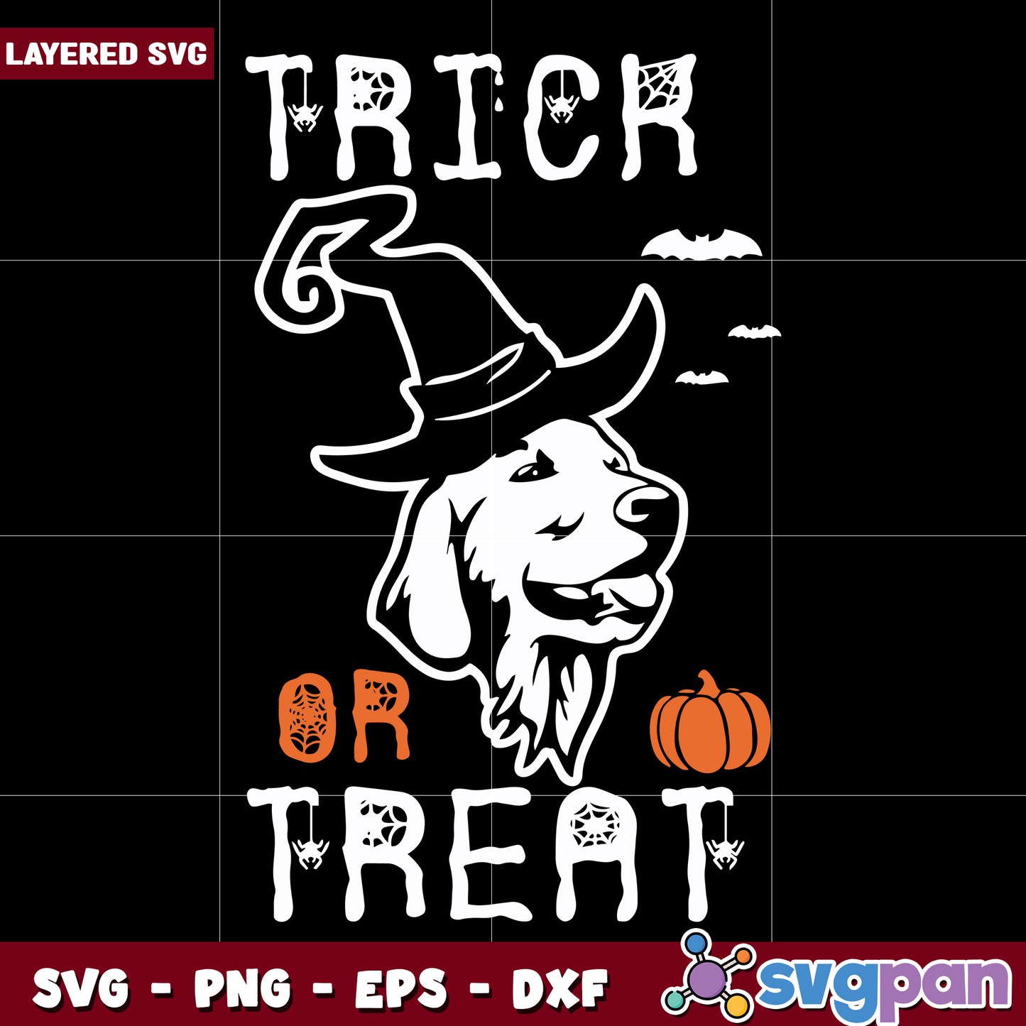Trick or treat Golden svg, halloween toys svg, halloween autumn svg