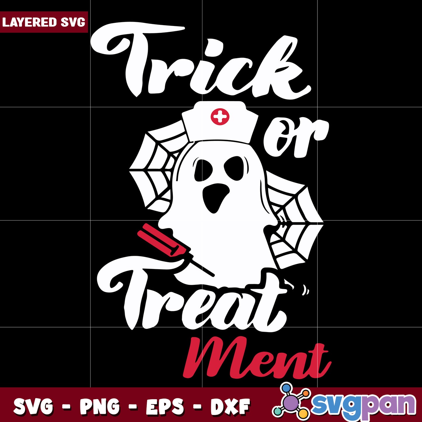 Trick or treat ment svg, halloween time svg, halloween decorations svg