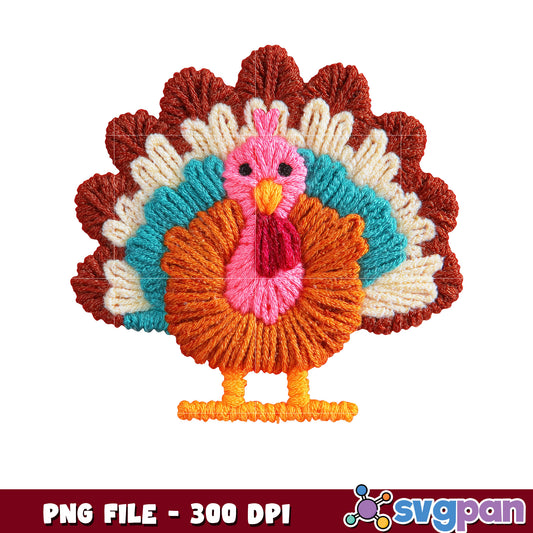Turkey design png, thanksgiving png, turkey png
