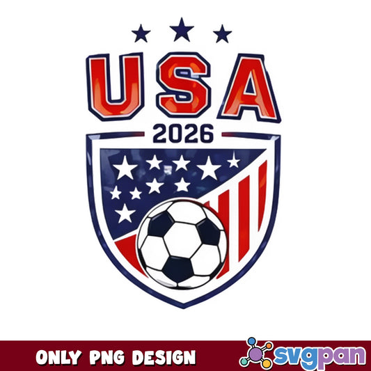 USA Soccer 2026 World Cup PNG, American Football PNG, USA PNG