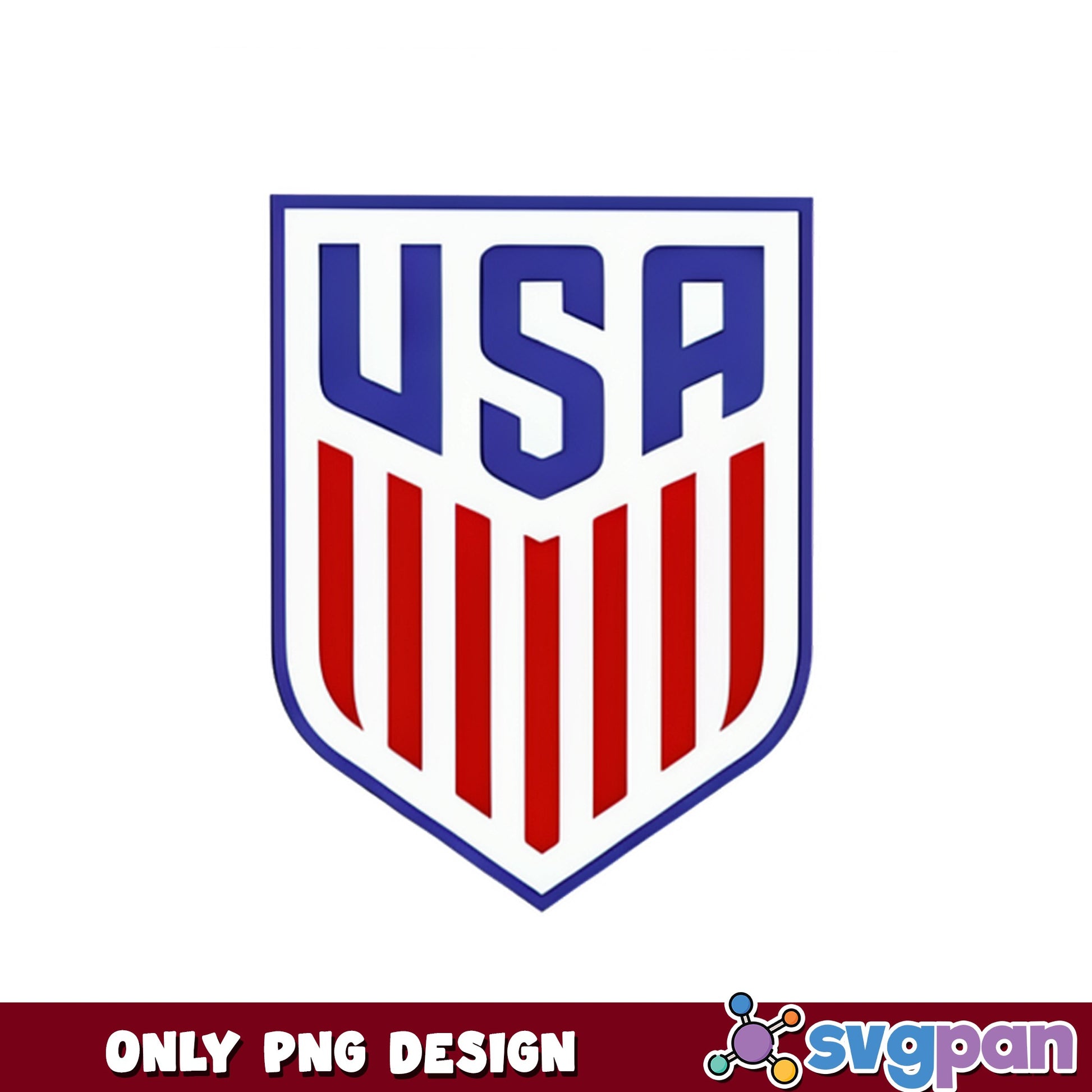 USA Soccer Crest Shield Logo PNG, USMNT PNG, Soccer Team PNG