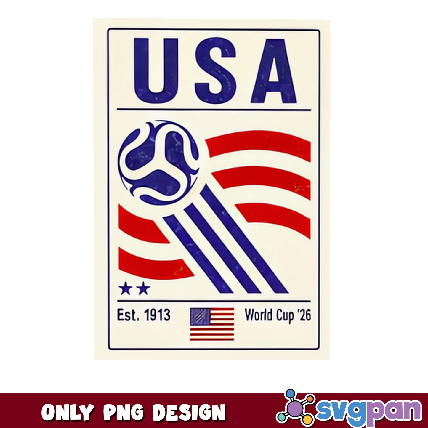 USA Soccer World Cup 2026 PNG, USA Football PNG, Soccer PNG
