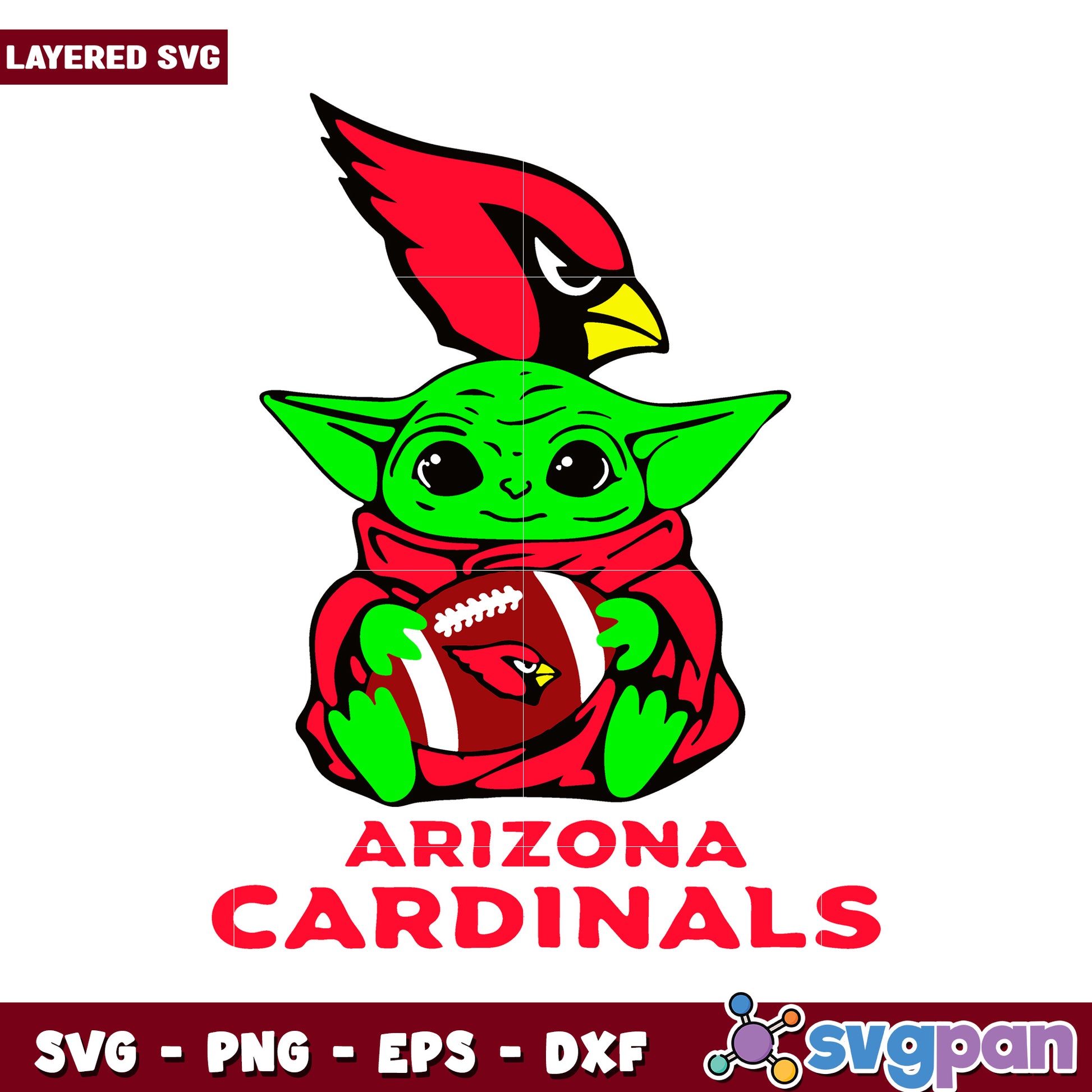 Unique Arizona Cardinals SVG Design, Perfect for Fans and Crafters