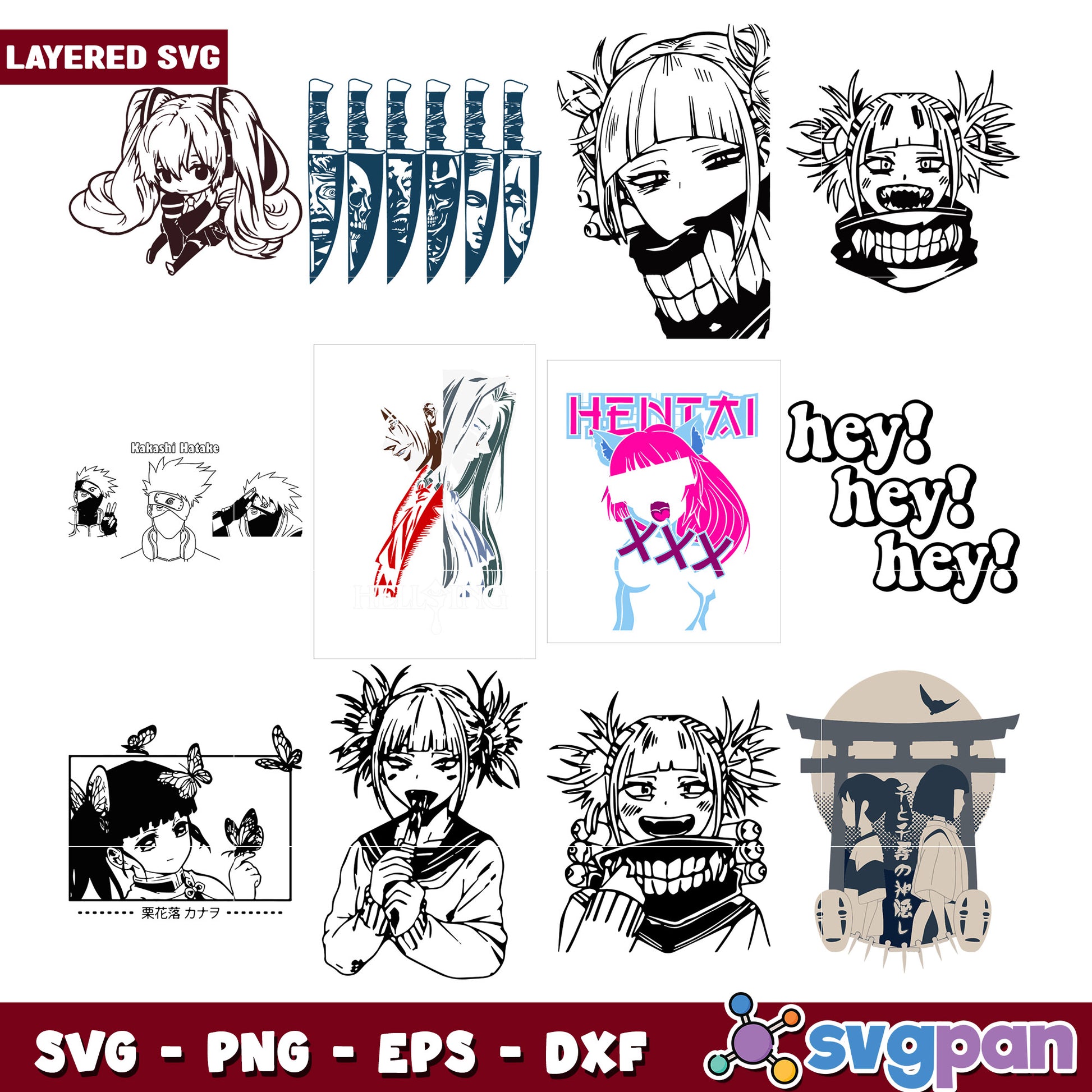 Unique Bundle of Layered SVG Designs for Creatives