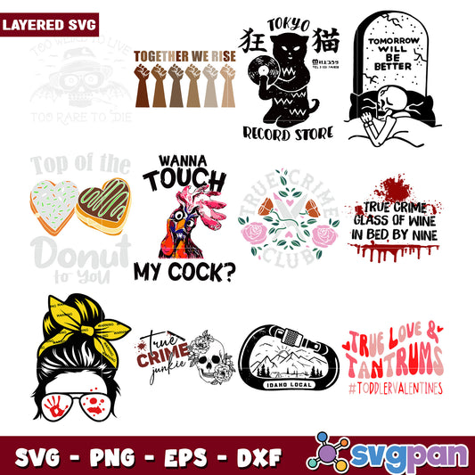 Unique SVG Bundle with Fun and Quirky Designs