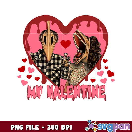 Unique Valentine PNG Design, Perfect for Celebrations