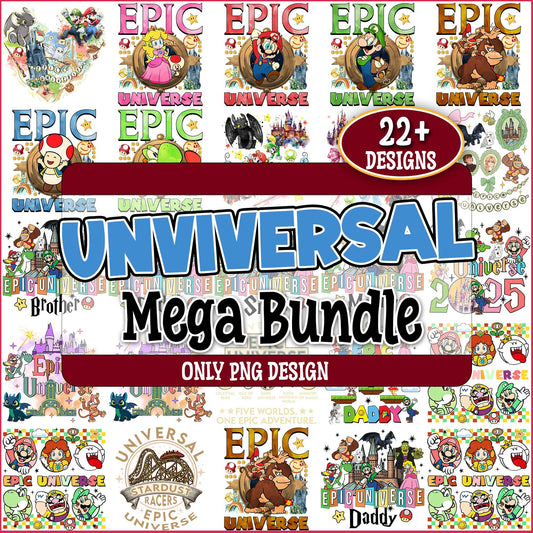 Universal Epic png bundle