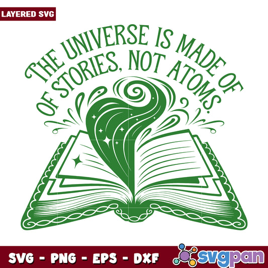 Universe Stories SVG Book Design
