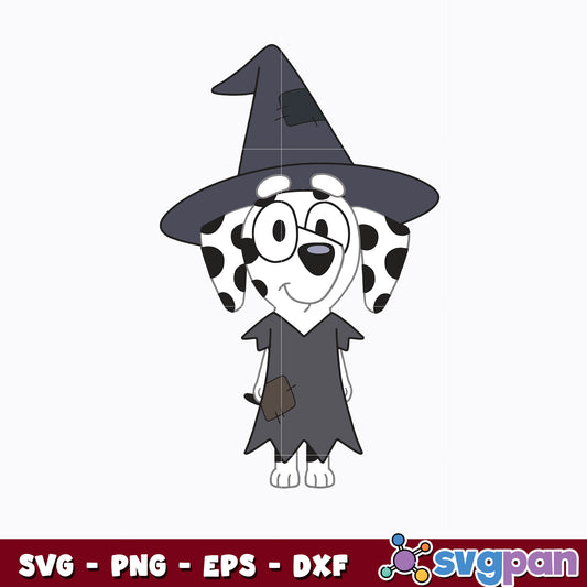 Bluey Chole Halloween Svg