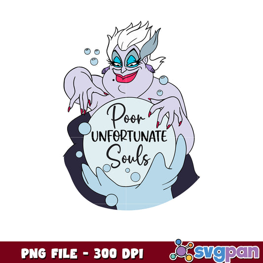 Ursula PNG Poor Unfortunate Souls