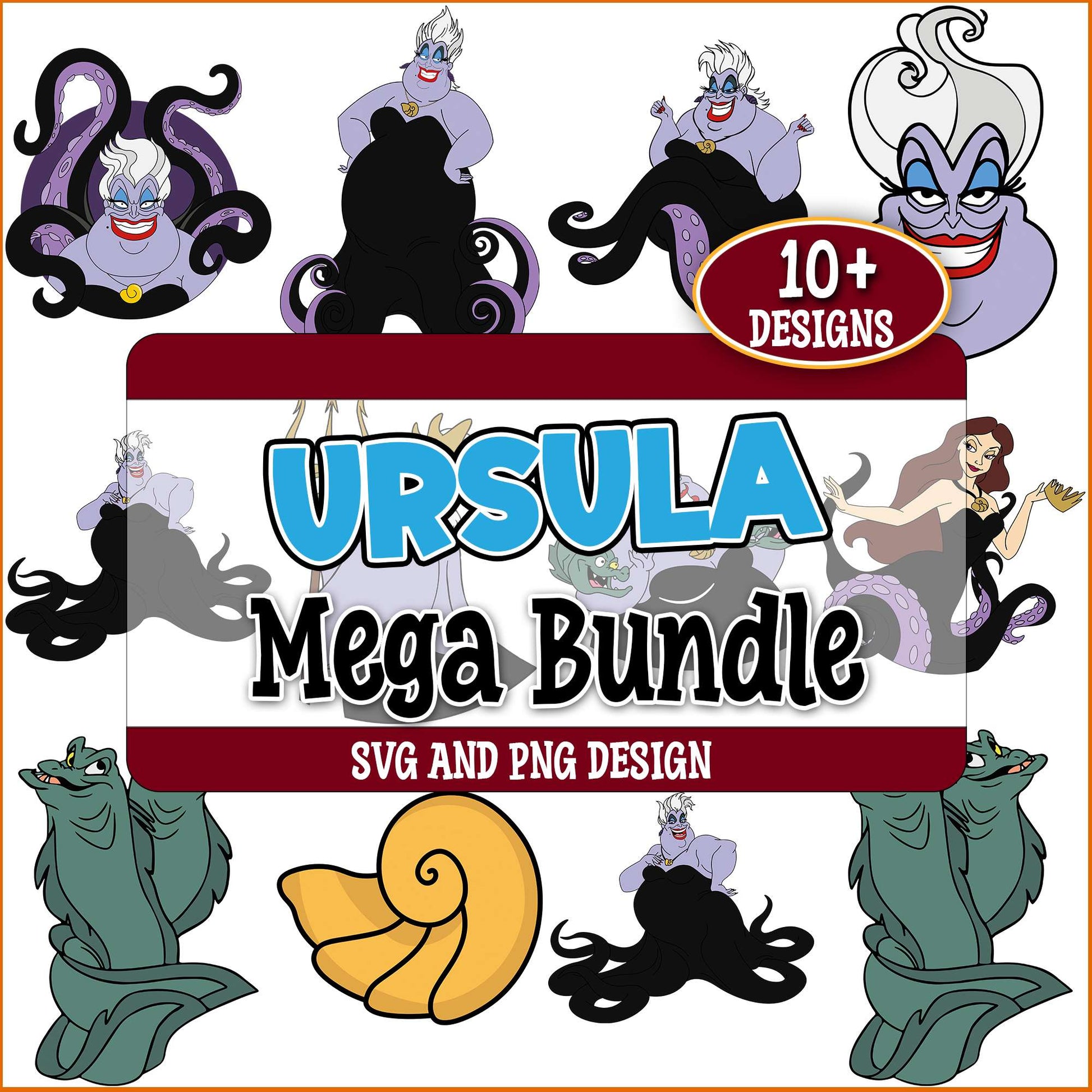 Ursula design svg bundle
