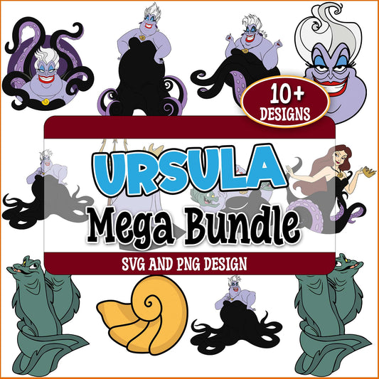 Ursula design svg bundle
